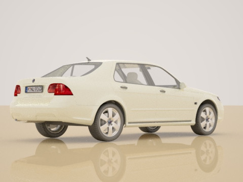 Saab 95 Model 3D