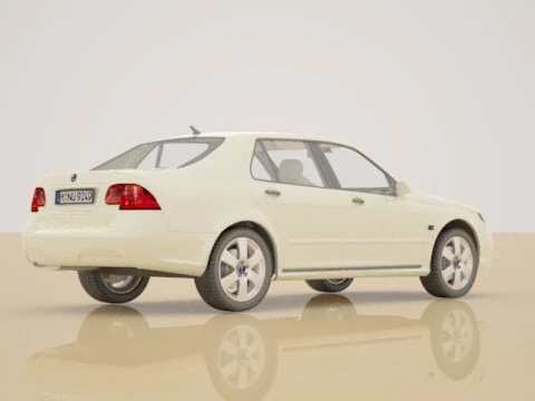 Saab95 Modello 3D