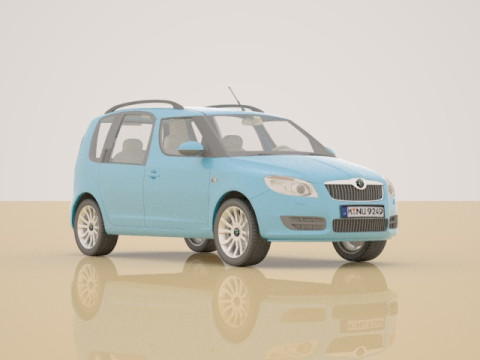 Skoda Rommester Model 3D