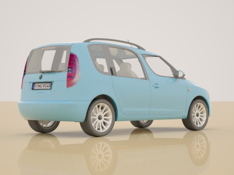 Skoda Rommester Model 3D