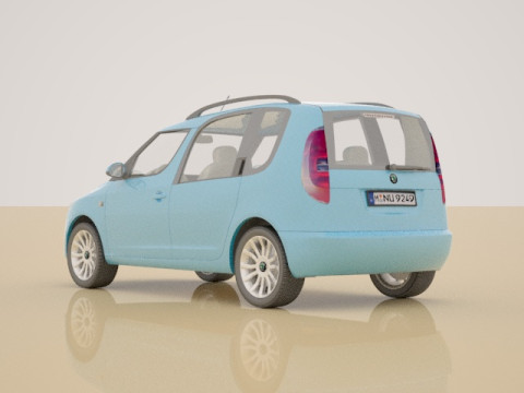 Skoda Rommester Model 3D