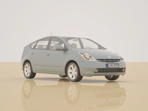 Toyota Prius 3D Model