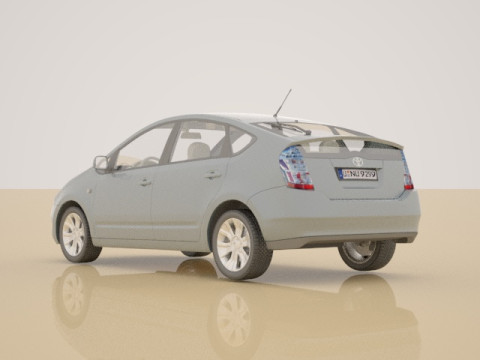 Toyota Prius Modelo 3D