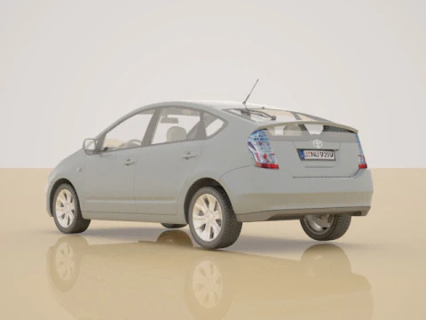 Toyota Prius 3D Model