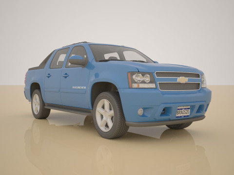 Chevrolet Silverado 3D 모델