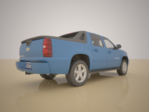 Chevrolet Silverado 3D 모델