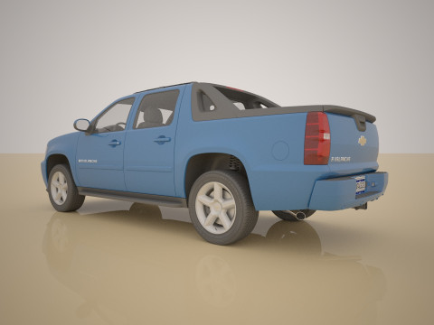 Chevrolet Silverado 3D 모델