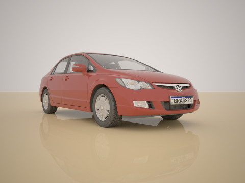 Honda Civic Modelo 3D