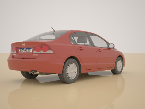 Honda Civic Modelo 3D