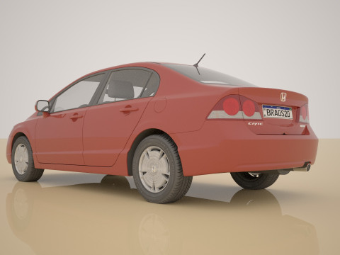 Honda Civic Modelo 3D
