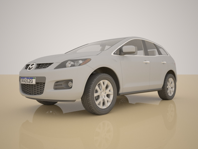 Mazda CX7 Modelo 3D .c4d .max .obj .3ds .fbx .stl .blend 