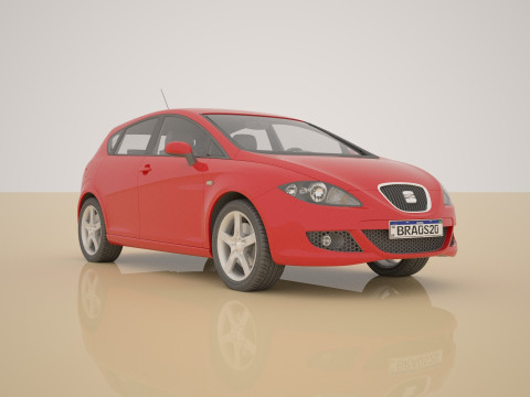 Seat Leon 3D Model