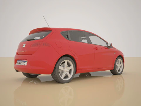 Seat Leon 3D Model
