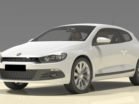 Фольксваген Сирокко 3D Модель