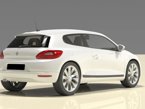 Volkswagen Sciroco 3D Model