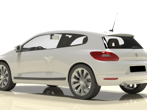 Volkswagen Sciroco 3Dモデル