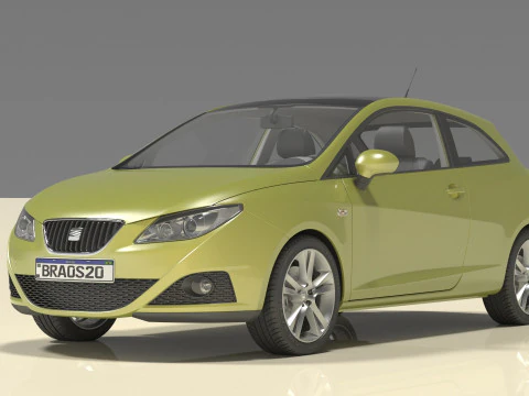 セアト・イビサ 3Dモデル