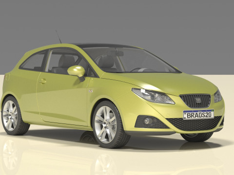 Seat Ibiza 3D Model