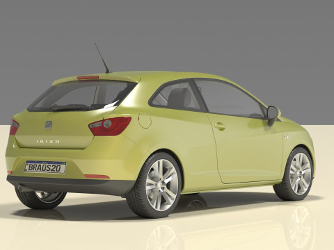 Seat Ibiza 3D Model