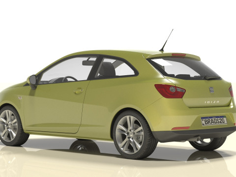 Seat Ibiza 3D Model