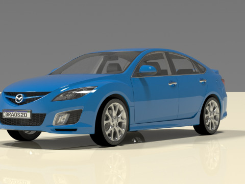 Mazda 6 Model 3D