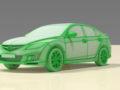 Mazda 6 3D Model