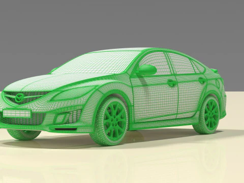 Mazda 6 3D Model