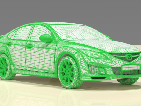 Mazda 6 3D Model