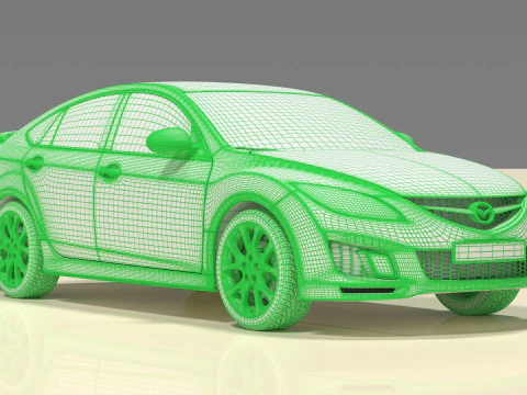 Mazda 6 3D Model