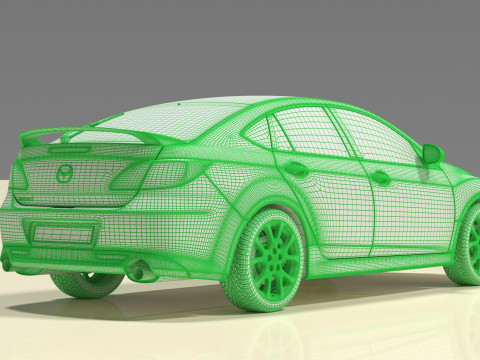 Mazda 6 3D Model