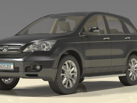 Honda CR4 3D Model