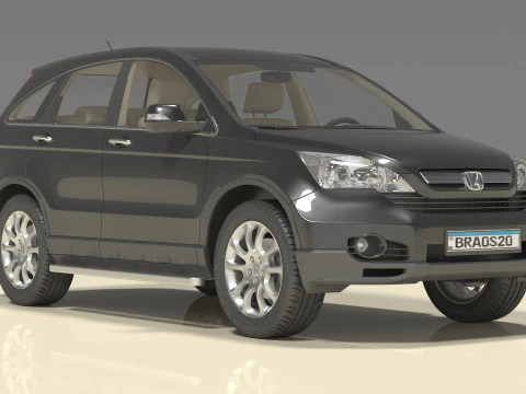 Honda CR4 3D Model