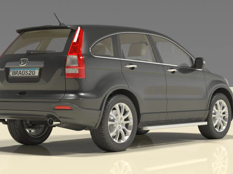 Honda CR4 3D Model