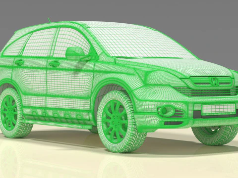 Honda CR4 3D Model