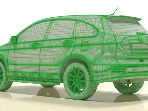 Honda CR4 3D Model