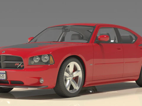 ダッジ チャージャー 3Dモデル