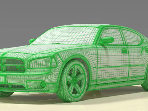 Dodge Charger 3D Model