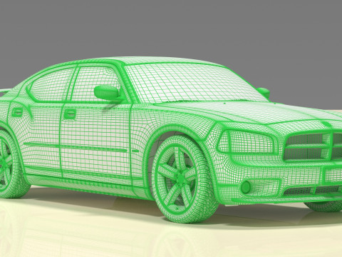 Dodge Charger Modello 3D