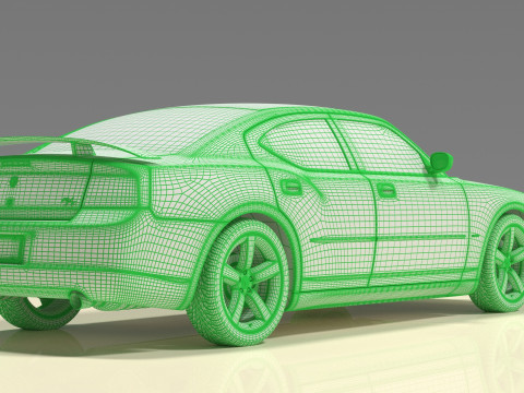 Dodge Charger Modello 3D