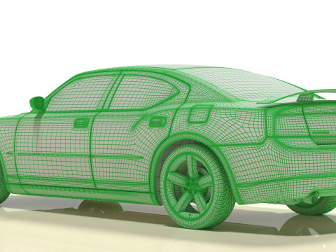 Dodge Charger Modello 3D