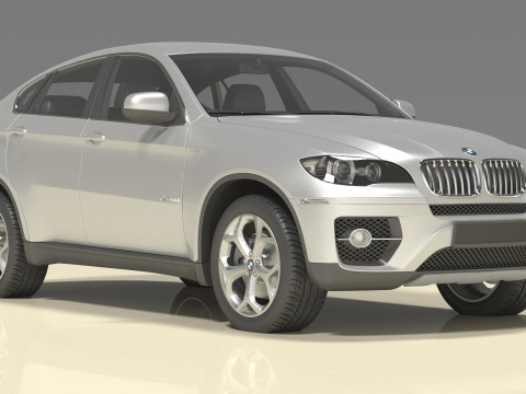 БМВ Х6 3D Модель