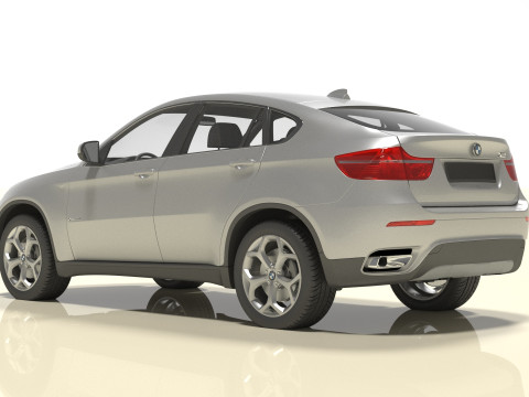 БМВ Х6 3D Модель