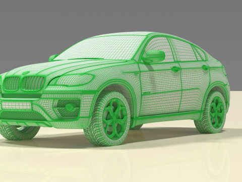 БМВ Х6 3D Модель