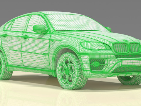 БМВ Х6 3D Модель