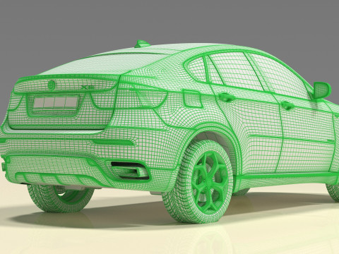 БМВ Х6 3D Модель