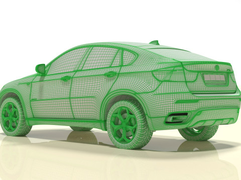 БМВ Х6 3D Модель