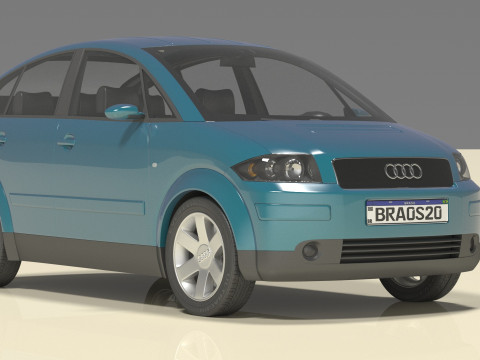 Audi A2 3D Modell