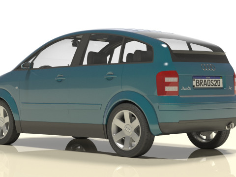 Audi A2 3D Modell