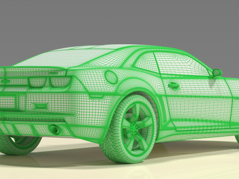 Camaro SS Modelo 3D