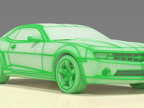 Camaro SS 3D Model